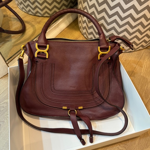 AUTHENTIC | Chloé Marcie Satchel - Picture 1 of 5
